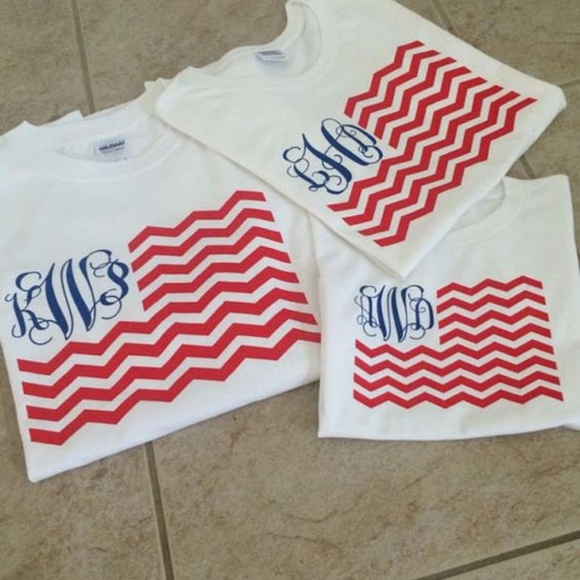American Flag Monogram - Picture 1 of 1